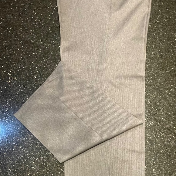 Kenneth Cole Reaction Mens Office Straight Fit Dress Pants Trousers Charcoal 34 - Picture 7 of 10